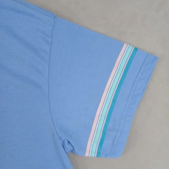 Buc-cees Medium Mens T Shirt NWT Think Happy‎ Be Happy Unisex 20x27 - Picture 5 of 10